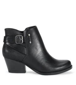 Clearance Reggie Block Heel Bootie Booties
