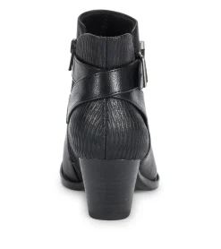 Clearance Reggie Block Heel Bootie Booties