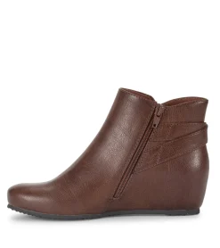 Fashion Serena Wedge Bootie Booties