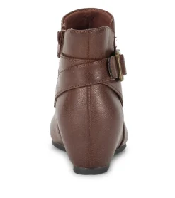 Fashion Serena Wedge Bootie Booties
