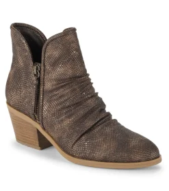 Sale Serenity Block Heel Bootie Booties