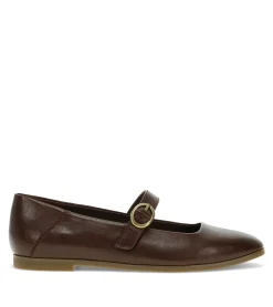 Fashion Teagan Mary Jane Flat Flats & Loafers|Dress Shoes