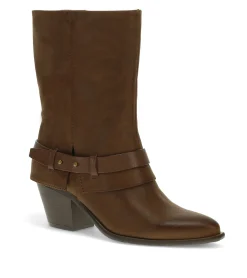 Hot Yamura Midi Boot Knee High Boots