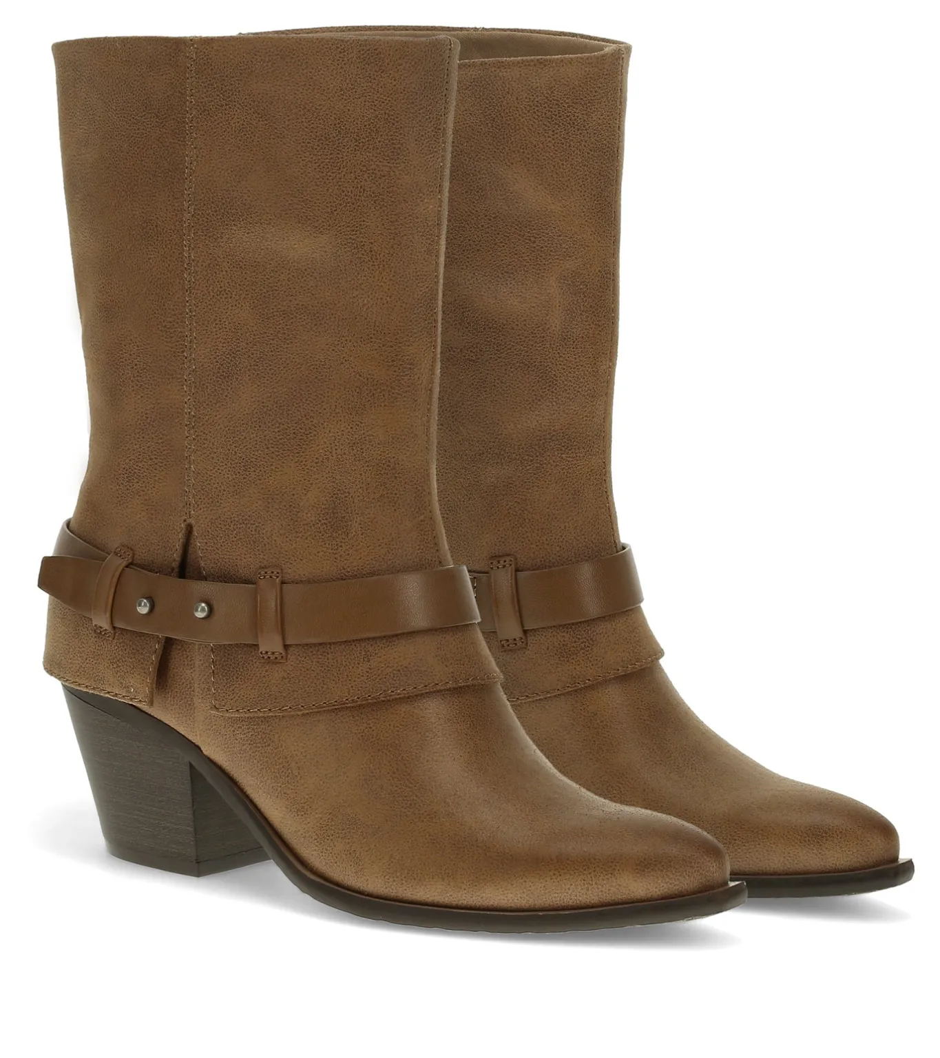 Hot Yamura Midi Boot Knee High Boots