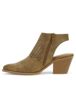 Fashion Yangley Block Heel Bootie Booties