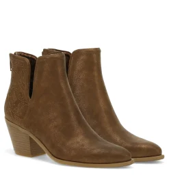 Fashion Yara Block Heel Bootie Booties