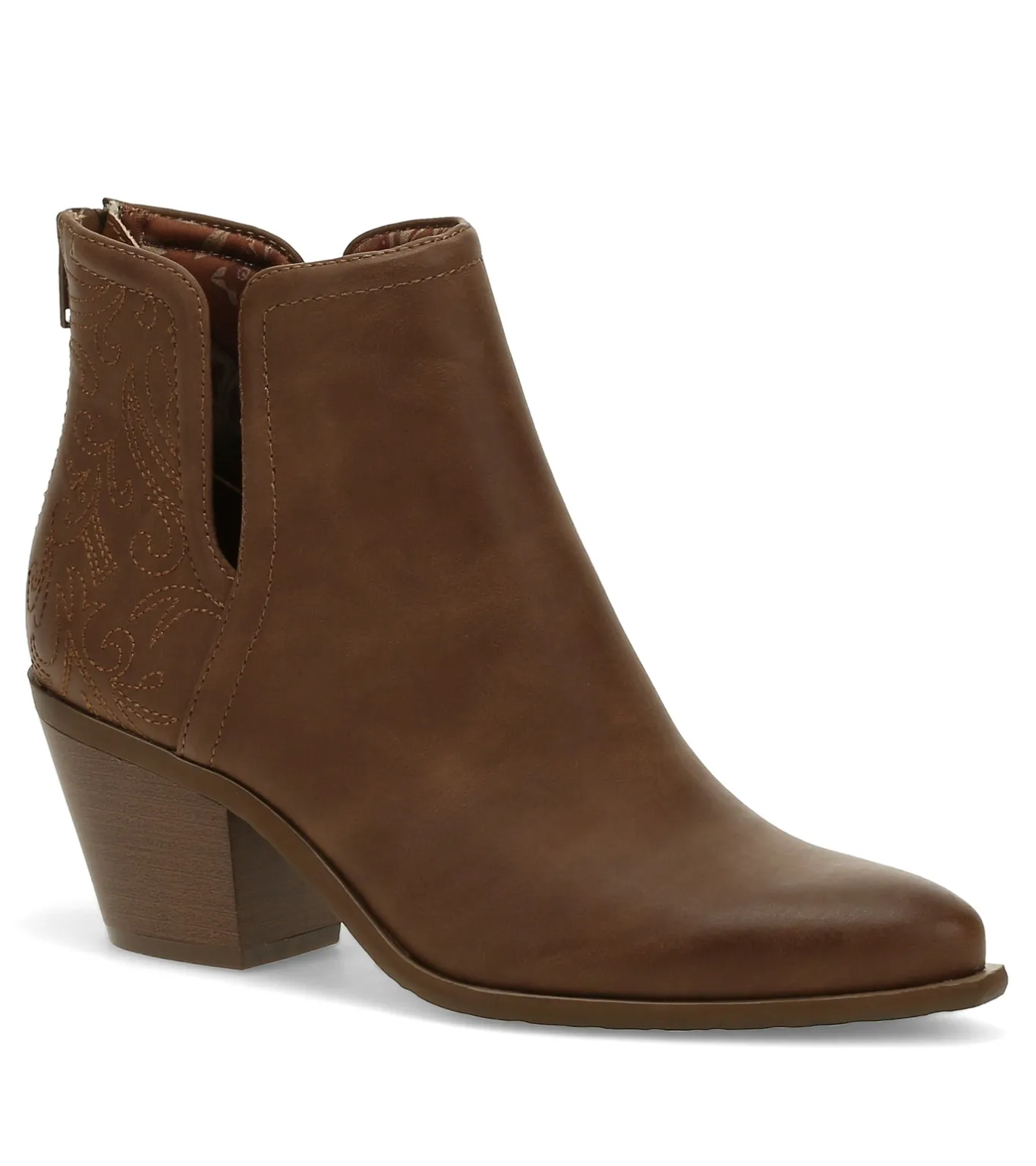 Clearance Yara Block Heel Bootie Booties
