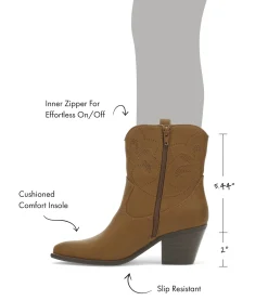 Discount Yenni Western Boot Booties